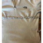 The North Face  Quarter Zip Fleece Women's Size Large Cream Colored Hiking Warm Photo 4