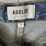 AGOLDE Cooper Cargo Utilitarian Denim Jeans High Rise Regulation Wash 28 NWT Photo 5