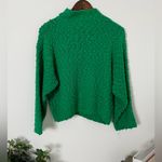 VTG Chunky Green Sweater with Cute Pocket Size L Photo 1