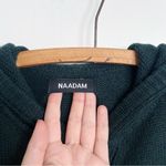 NAADAM • Cable Knit Sleeve Henley Hoodie in Pine Green wool cashmere sweater Size L Photo 5