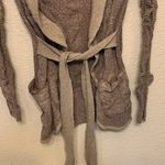 BKE  tan cardigan sweater sz M comfy cozy fall winter preppy business casual Photo 3