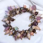Cha Cha Glass bead  charm bracelet Photo 0