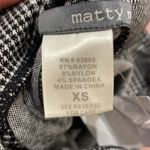 NWT Matty M Black and White Plaid Legging Photo 7