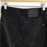 ZARA Women's Charcoal Straight Leg Jeans Photo 3