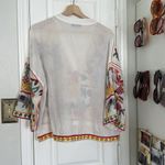 ZARA  Fish and Elephant embroidered boxy top Photo 4
