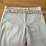 Ann Taylor Women's  Loft Beige Marisa Trouser Size 2 Petite Flare Leg Work Career Photo 2