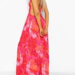 Boohoo  Vibrant Pink and Orange Maxi Dress NWT Photo 1