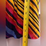 Spotlight Warehouse rainbow stripe Maxi dress one shoulder lightweight Red Size 2 Photo 5