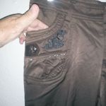 Red & Black 32x31 High Waisted Brown Rip Stop Pants Size 32 Photo 6