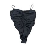 J.Crew Ruched Sweetheart One Piece Swimsuit in Black Sz 22 Plus NEW Photo 4