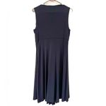 Calvin Klein soft knit, a flattering gathered drape, sleeveless, mid length Photo 5