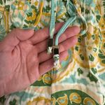 Rachel Zoe Womens Pants Large Wide Leg Boho Paisley Print Aqua NWT Resort Photo 10