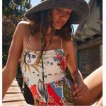 Agua Bendita  Kali Embellished One Piece Swimsuit XL Photo 2