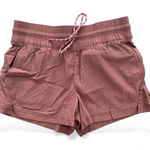 Avalanche  Women's Mauve Drawstring Athletic Shorts Photo 0