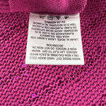 Covington  Size XL Sweater Bias Sequin Pullover Fuschia Pink 3/4 Sleeve Photo 8