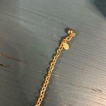 Vintage Avon Gold Tone Necklace with Green and White Beads Photo 9