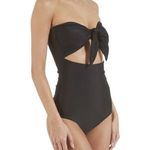 Mikoh NWOT  Lana Tie Front One Piece Swimsuit X-Small Photo 6