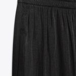 ZARA New Black Wide Flowing Trousers High-waist elastic waistband Extra-wide leg Photo 3