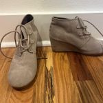Toms  Booties Suede Wedge Photo 0