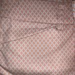 Kenar Patterned Pink & White Capri Pants Photo 2