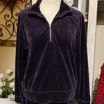 Lauren Ralph Lauren velvet tracksuit women’s size medium Purple Photo 1