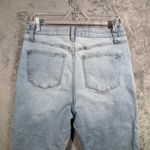 LuLaRoe  Jeans 30" Light Wash Denim Wide Leg Cropped High Rise Stretch Comfort Photo 4