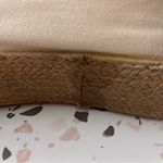 Pull&Bear Platform Espadrille Sneakers Canvas Lace Up Ivory EU 35 Size undefined Photo 1