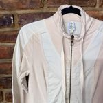 XCVI  Beige Cream Color Block Full Zip Lightweight Jacket Women's Size Small Photo 1