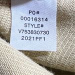 Vince . Gabardine Side Buckle Cotton-Blend Midi Wrap Skirt Photo 8