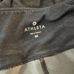 Athleta Womens Chaturanga Multi Flare Print 7/8 Leggings size Medium Gray Black Photo 7