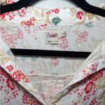 Faherty  Hana Floral Print‎ 100% Cotton Collared Shirt Tunic Dress Sz XSmall Photo 7