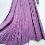 cut loose medium maxi dress and jacket set. Purple Photo 2