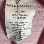 West Loop beautiful pink and orange tropical floral print dress size medium NWT Photo 3