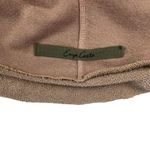 Enza Costa French Terry Cotton Mini Dress Tan Size M Photo 9