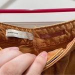 Pilcro Anthropologie Burnt Orange Cut Off Denim Shorts Size 32 Photo 4