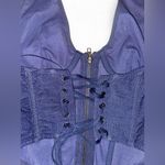 Urban Outfitters Brand new with tags denim print halter corset top Photo 6