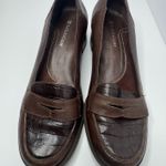 Naturalizer Brown Leather Kitten Heels Timeless Design Size 7 Photo 0