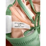 J. Crew | NWT | Balconette underwire bikini top in Green | Sz 36A Photo 7