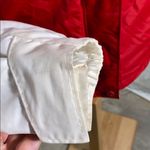 Columbia RED fleece lined full zip winter coat S hooded cozy warm winter ski Photo 3