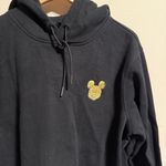 Disney x H&M Black Gold Motif Pullover Hoodie- Size Medium Photo 3