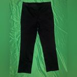 Quince NWOT  Black Ultra Stretch Ponte Straight Leg Pants size Large Photo 3