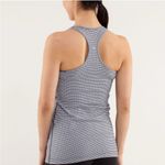 Lululemon  Cool Racerback Tank Top Gingham Inkwell Photo 1