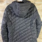 Spyder thermal water-resistant hooded longline black puffer jacket women Size XL Photo 10