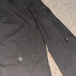 Lafayette 148  Lightweight Utility Cargo Button Down Shirt Jacket Shacket Brown M Photo 3