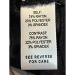 Fitz + Eddi Fitz Eddi Womens Gray Striped Long Sleeve Sweater Top Medium Shirt Blouse Tunic Photo 5