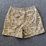 Lands' End  Women's Mid-Rise Bermuda Shorts Floral Cotton Twill Pockets Size 8P Photo 3