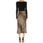 AllSaints Hera Leppo Dress Set Leopard Slip & Black Ribbed Sweater Size M NWT Size M Photo 1
