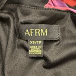 AFRM Red and Purple Floral Mini Dress Size XS Photo 1