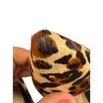 Buffalo London Leopard Print Hair Calf Pointed Stiletto Heels Size 8/38 Brown Photo 3
