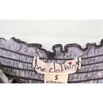 One Clothing Y2K Floral Smocked Babydoll Top Cap Sleeve Rose Empire Waist Small Photo 6